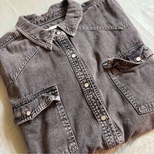 We The Free The Short Of It Denim Top